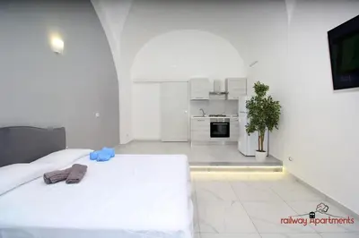 Cucina o angolo cottura di Railway Apartments