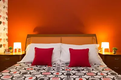 Letto o letti in una camera di B&B Miro Centro Catania