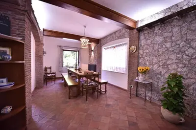 TV o dispositivi per l'intrattenimento presso Villa Caterina, alle pendici del Vulcano Etna