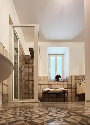 Area soggiorno di B&B Donna Cinzia