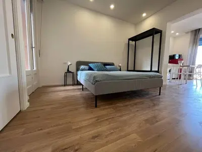 Letto o letti in una camera di Casa Vacanze Caramagna 2