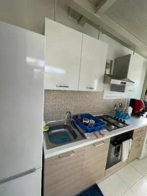 Cucina o angolo cottura di Fondachello Sea House