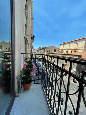 Balcone o terrazza di Gli appartamenti di Agata