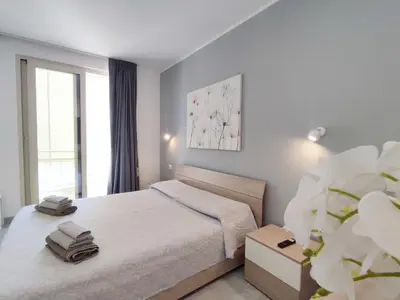 Letto o letti in una camera di La maison de Geneviève