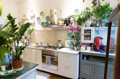 Cucina o angolo cottura di Crociferi B&B
