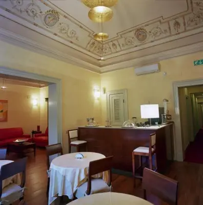 TV o dispositivi per l'intrattenimento presso Hotel Agathae