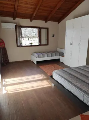 Letto o letti in una camera di Villa Tenuta ...un oasi di pace