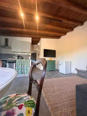 Cucina o angolo cottura di La Cantina Villa di campagna