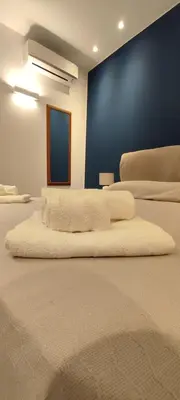 Letto o letti in una camera di Garden House