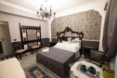 Letto o letti in una camera di Barocco al centro