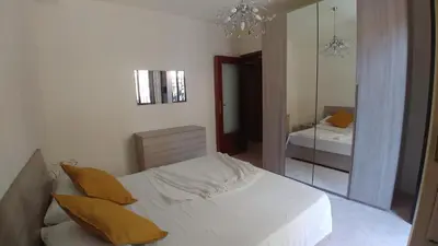 Letto o letti in una camera di Da Lina e Rosetta