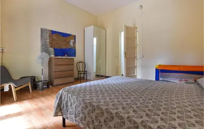 Letto o letti in una camera di 1 Bedroom Awesome Apartment In Acireale
