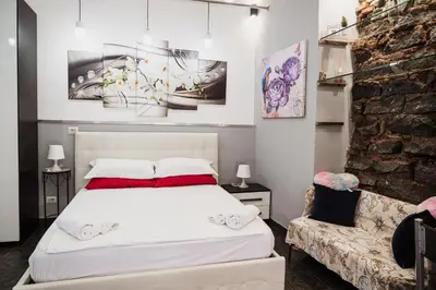 Letto o letti in una camera di Perla Azzurra 1