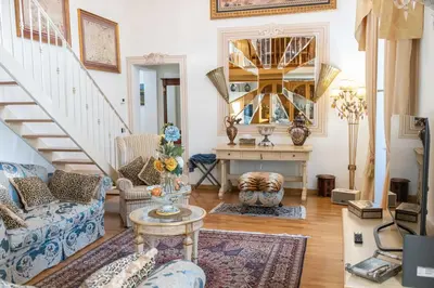 Area soggiorno di Euplio Luxury Apartment