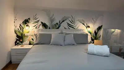 Letto o letti in una camera di Figli Di Agata