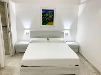 Letto o letti in una camera di Giorgi Lux