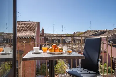 Balcone o terrazza di Tra l'Etna e il mare via Oberdan
