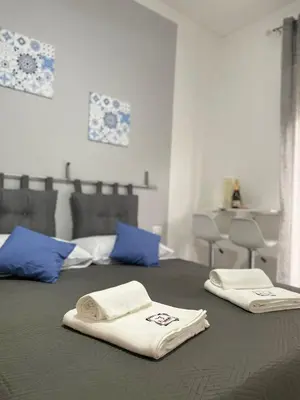 Letto o letti in una camera di A boné Guest house