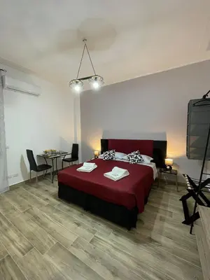 Letto o letti in una camera di A boné Guest house