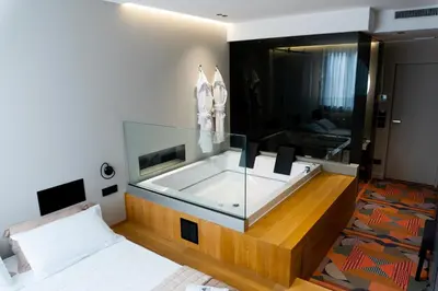 Letto o letti in una camera di ZOE LUXURY SUITES