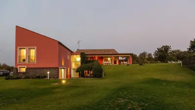 Edificio in cui si trova la villa