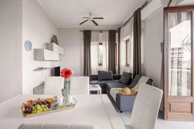 Area soggiorno di PRAIOLA BEACH HOUSE