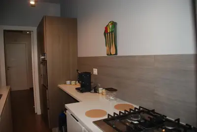 Cucina o angolo cottura di Casa Il Delfino