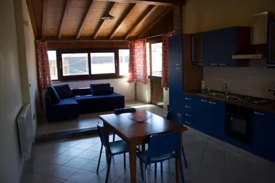 Cucina o angolo cottura di Casa Contemare