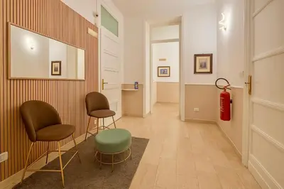 Area soggiorno di Margherita Rooms