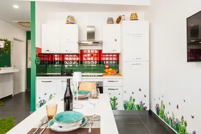 Cucina o angolo cottura di Central Green House