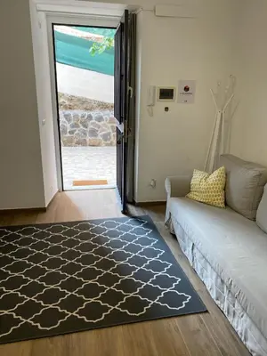 Letto o letti in una camera di Cortile Mongibello