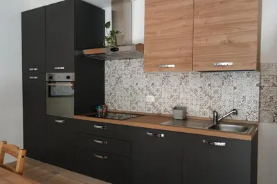 Cucina o angolo cottura di Aetna apartment