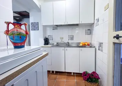 Cucina o angolo cottura di Esperia Holiday House