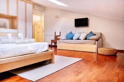 Letto o letti in una camera di Daniele's Suite. Etna, Sea & much more...