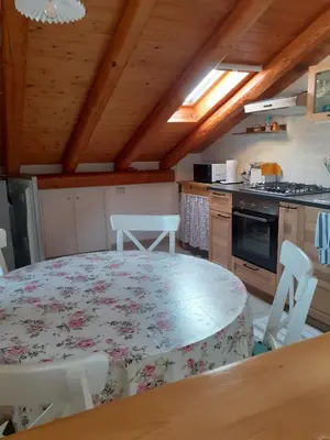 Cucina o angolo cottura di La terrazza