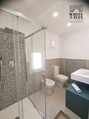 Bagno di White Caves Catania Apartment